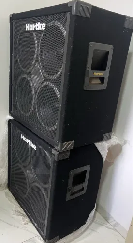 02 CAIXAS HARTKE VX 410 2.500 cada