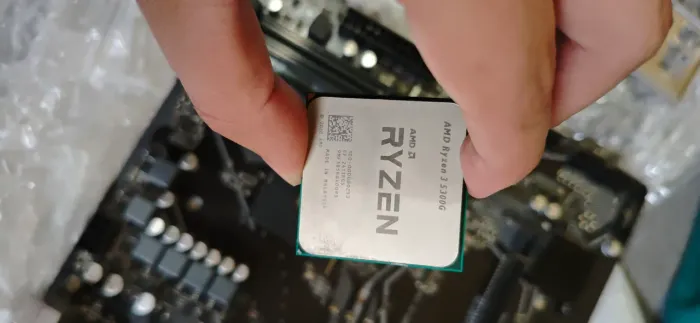 Placa mãe a520 memória ram Fury 8 GB+ cooler + processador Ryzen 3 5300G