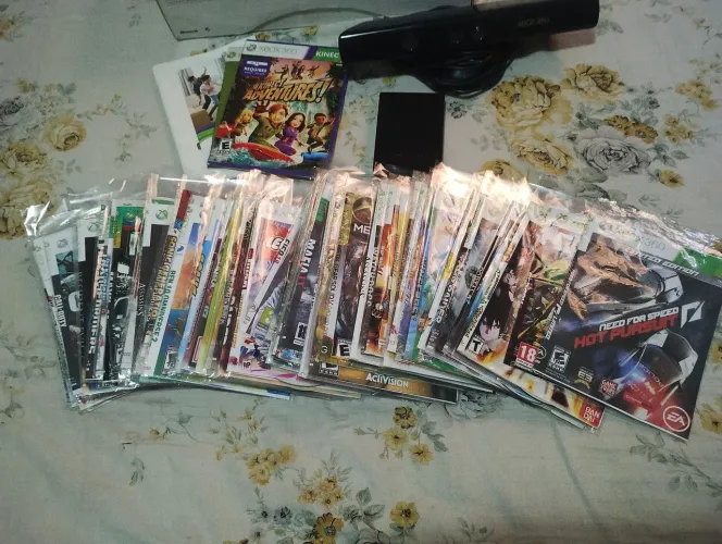 Lote acessórios Xbox 360