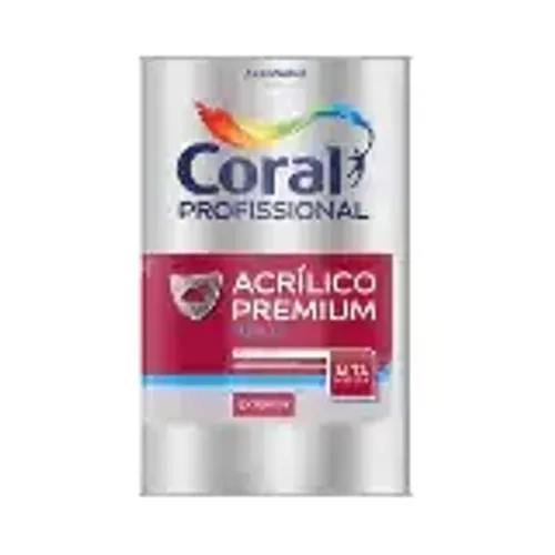 Tinta coral premiu algodão egípcio 18l