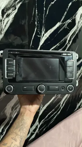 Multimídia Bluetooth original VW jetta passat fox amarok