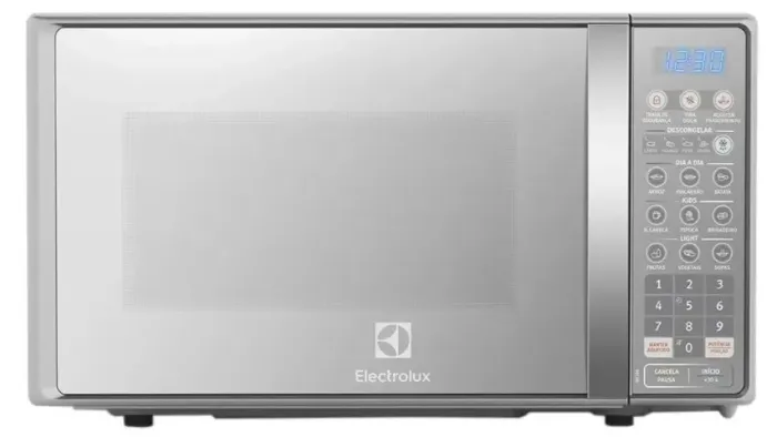 Micro-ondas Electrolux 20 L Inox Espelhado - R$ 400