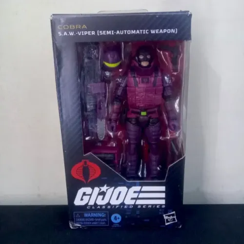 Saw Viper GI Joe Classified lacrado 
