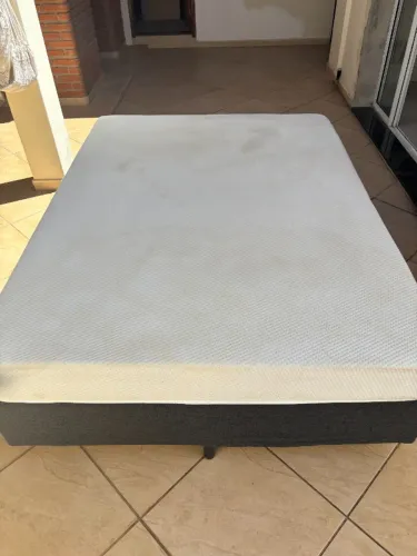 Kit cama box casal + Colchão casal Emma One