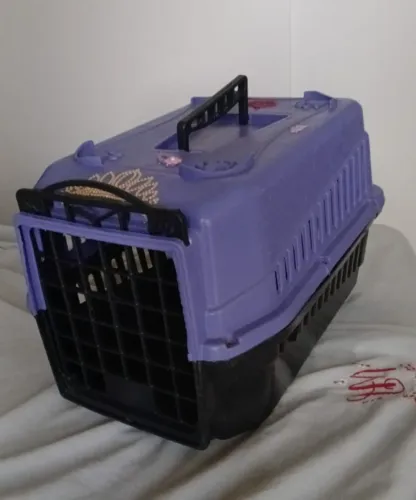 Caixa de transporte Pequena cães e gatos 50 reais 
