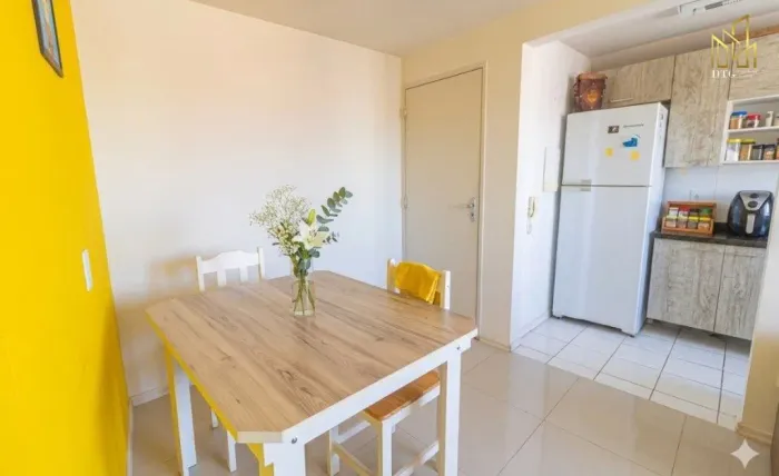 Apartamento mobiliado com infraestrutura completa no Igara em Canoas