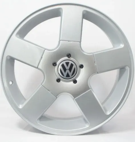 Rodas aro 15 Volkswagen Gol Tsi Prata com calota 4x100 novas
