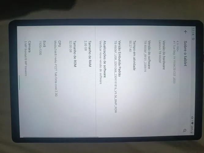 Tablet venda/troca