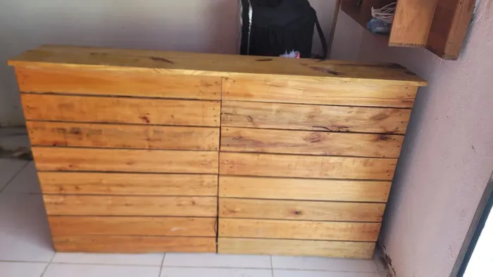 Balcão palete