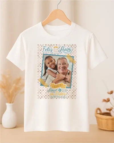 Camiseta Personalizada dia dos Avós 