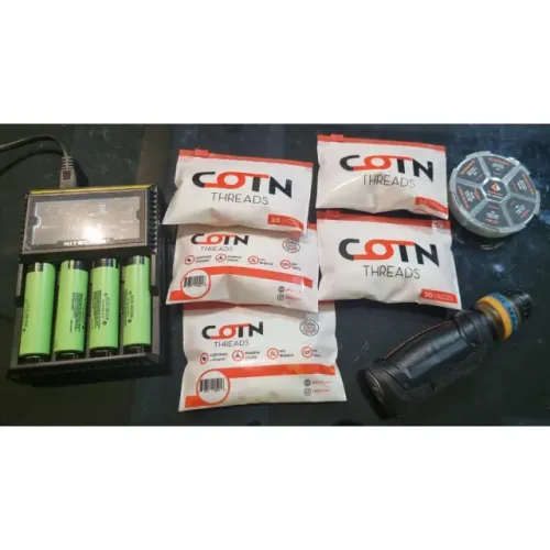 Carregador de Bateria + algodão