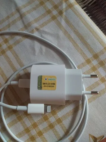 Carregador Apple iPhone 14 pro Max fonte 20w + cabo tipo C lightining 