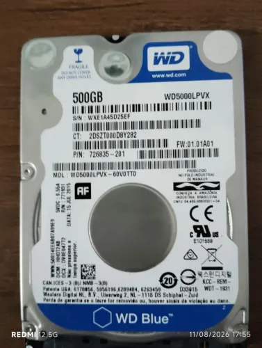 Hd notebook 500 GB slim