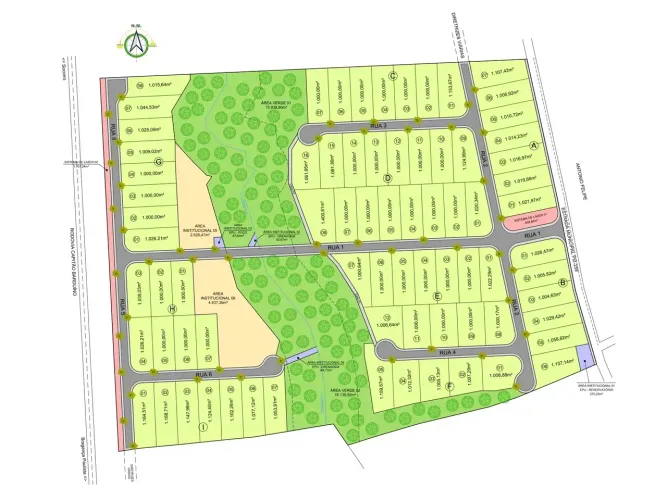 Lote 1.000 m² | Ecoville Loteamento | Entrada R$ 20 mil | Financiamento direto