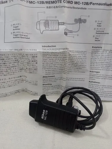 Cabo disparador remoto Nikon mc-12B