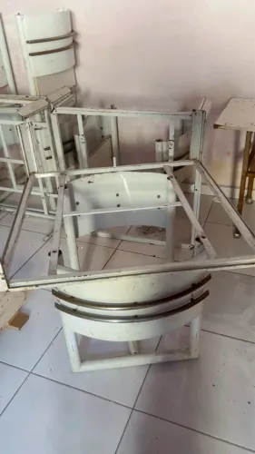 Banca de ferro usada