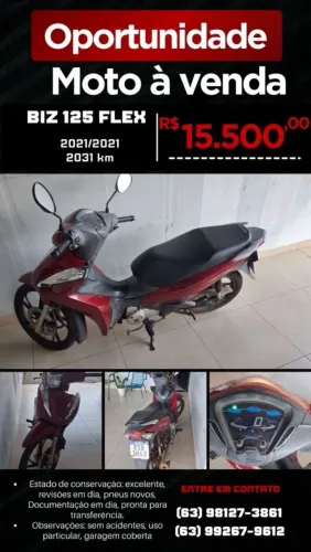 Vendo moto biz