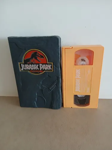 Fita Vhs Jurassic Park Fossil  - Legendada - Raríssima 
