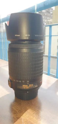 Nikon 55-200mm VR Original + Parasol - Sem Fungo - Impecável