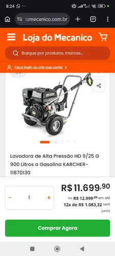 Lava-Jato Lavadora Profissional karcher 9/25
