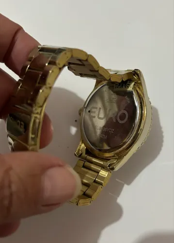 Relógio dourado original Euro