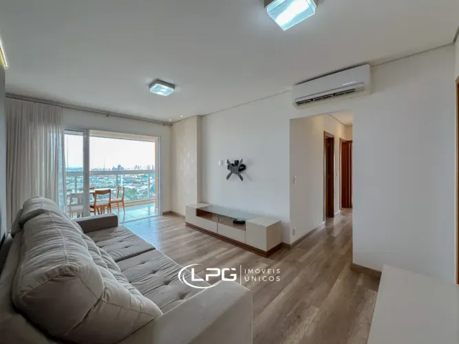 Apartamento semi mobiliado com 116m² com 3 suítes para locação, por R$ 5.200,00/mês - Edif