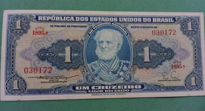 Vendo 32 cédulas de 1 Cruzeiro (Ano 1956) - Série 1895A ? Duque de Caxias ? Colecionador