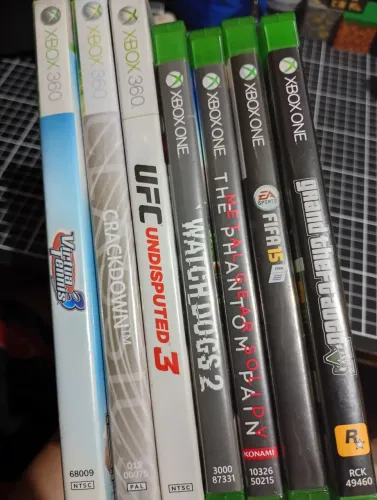 Lote jogos Xbox 360 e Xbox one
