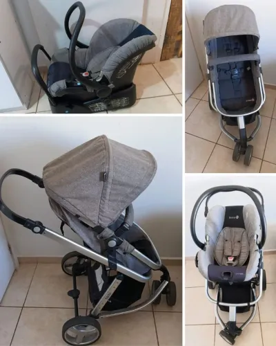 Carrinho de bebê Safety 3 em 1