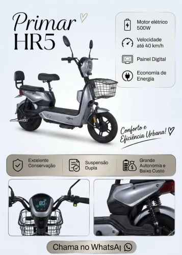 Bicicleta Elétrica Primar