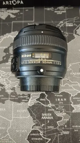 Lente Nikon 50mm 1.8 G