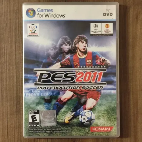 DVD-ROM Jogo PC Pro Evolution Soccer PES 2011