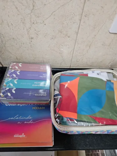 Panos coloração pessoal studio imaginne + kit cartelas grandes