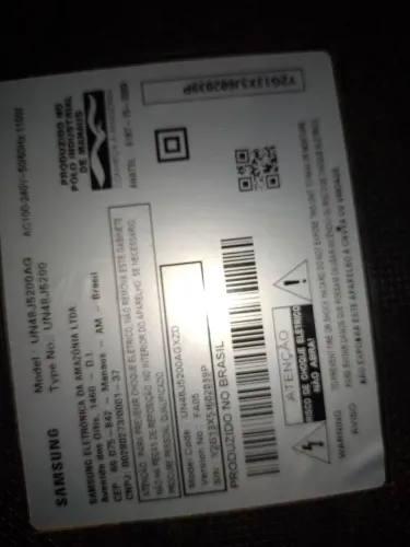 Tv Samsung 48 para pecas