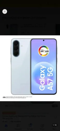 Lançamento Samsung - Galaly A57 - 5G 256GB 