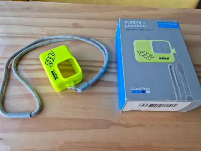 Capa de silicone sleeve GoPro hero 5/6/7 - Valentino Rossi