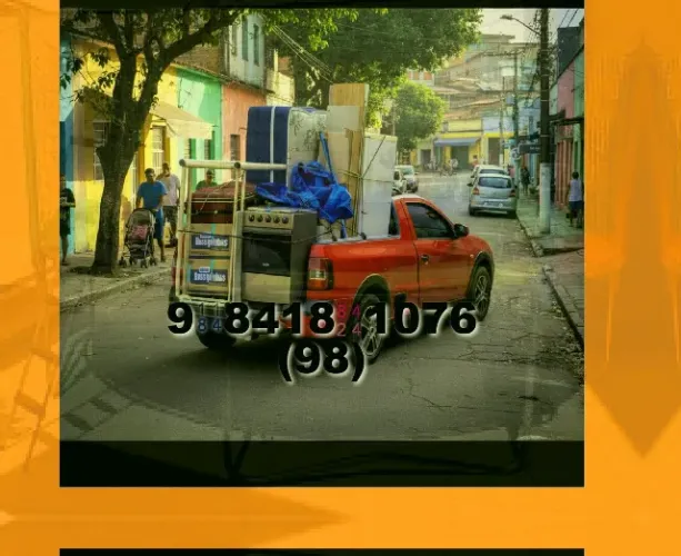 Frete rápido! Atendemos São Francisco, Cidade Nova e Centro! Faça sua cotação!