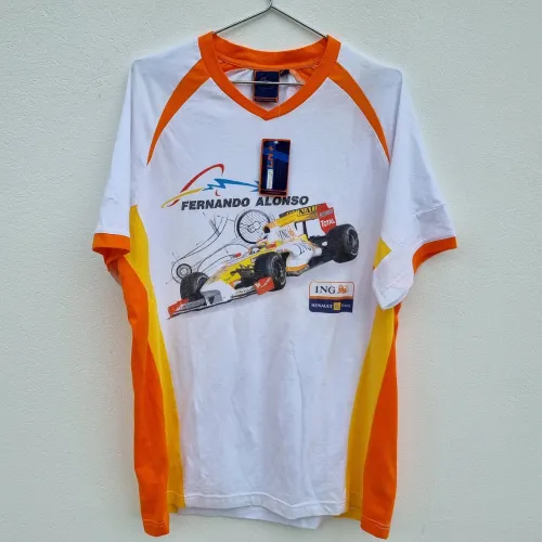 Camiseta Fernando Alonso Renault F1 ING 2008 Formula 1 Original Oficial L