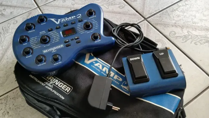 Pedaleira V amp 2. Para Guitarra ou violão! Completa. 100% ok