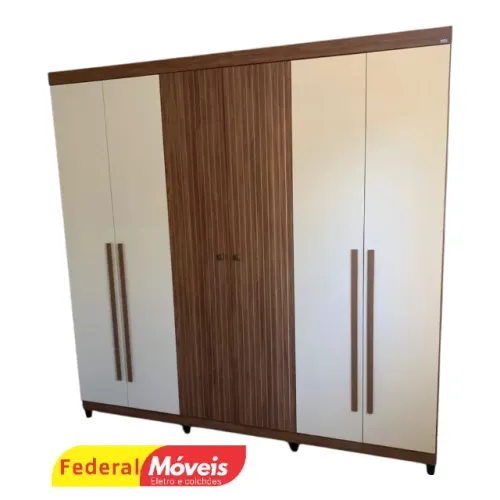 Guarda Roupa 6P 4G - Super Promoção!