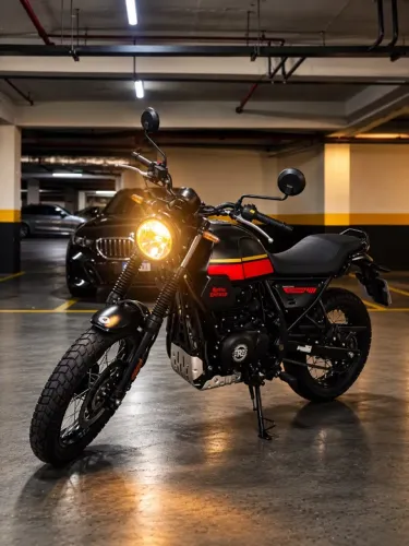 Royal Enfield Scram 411cc 2023 revisada