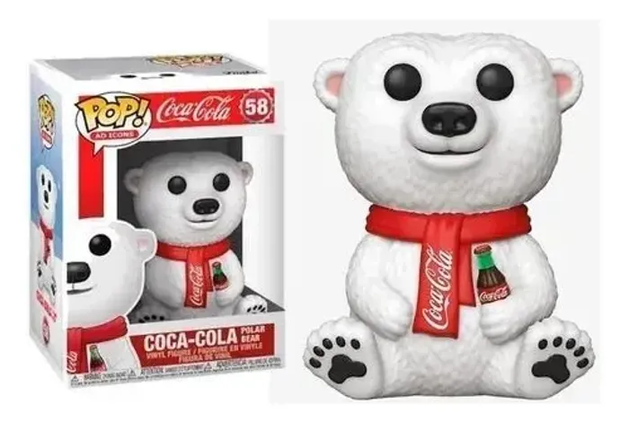 Funko Pop Cola-cola Polar Bear #58