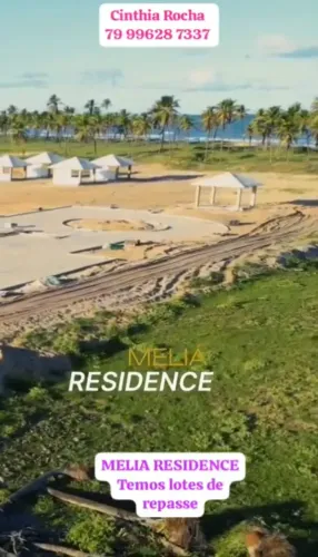 Lote posição SUL - Repasse MELIA RESIDENCE - - RAINHA DOS LOTES.