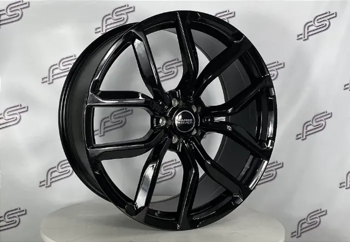 Jogo De Rodas Range Rover Preto Brilhante 5x108 - 22x9