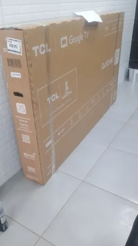 Vendo tv TCL, 75 polegadas, lacrada, e com nota fiscal 