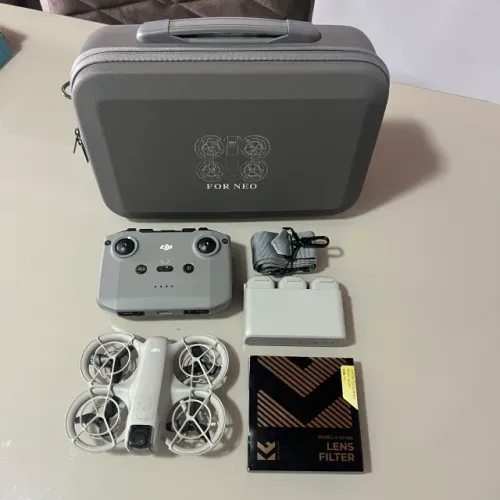 DRONE para Iniciantes DJI NEO combo FLY MORE + FILTRO + MALETA