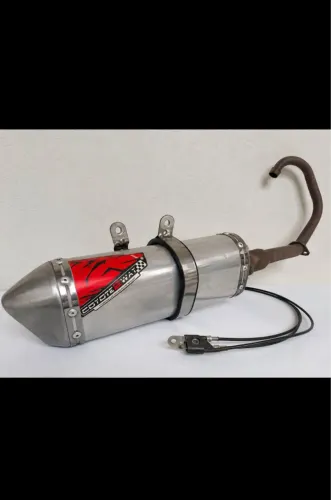 Vendo Escape coyote trs 2 way com silenciador para Cg 160  e xre300
