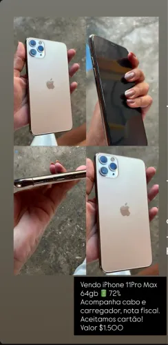 Vendo iPhone 11 Pro Max