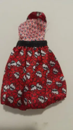 Monster High vestido Ghoulia Dot Dead
