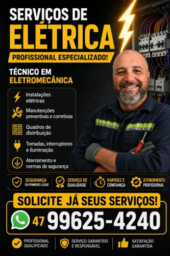 Serviços Elétricos Residenciais e Comerciais